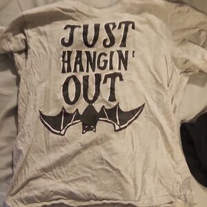 Kids Gray Graphic Tee - Just Hangin' Out